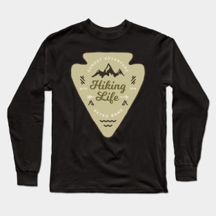 Sunday Adventure Hiking Life - Retro Long Sleeve T-Shirt